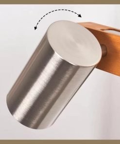 Alternative view of Suspension ZUOZ Nickel mat, Écru, 4 lumières orientables, de marque allemande.