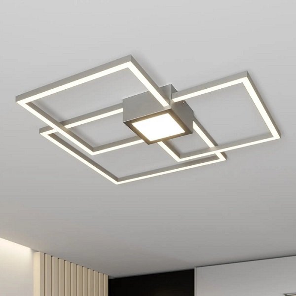 plafonnier duetto nikel