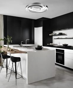 Plafonnier led design, CAYA , lumière et intensité variables, marque allemande.