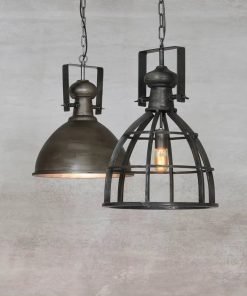 Alternative view of Suspension AMY Noir Antique , style industriel vintage, marque néerlandaise.