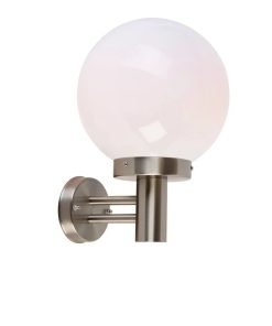 Applique murale extérieur, en acier inoxydable.