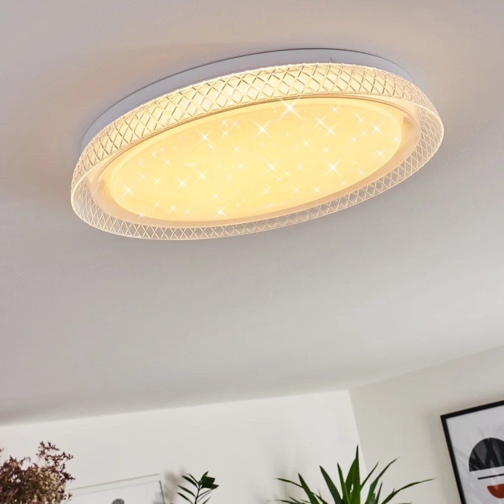 Plafonnier LED moderne variateur avec télécommande, THEA de marque allemande