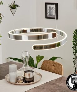 ROSEMOND, suspension LED design minimaliste élégant. VARIATEUR INTÉGRÉ