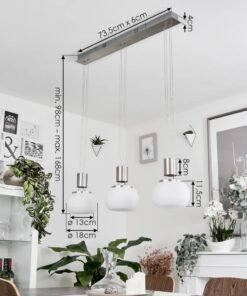 Alternative view of MADISON :  Suspension élégante et moderne - design Allemand, variateur intégré.