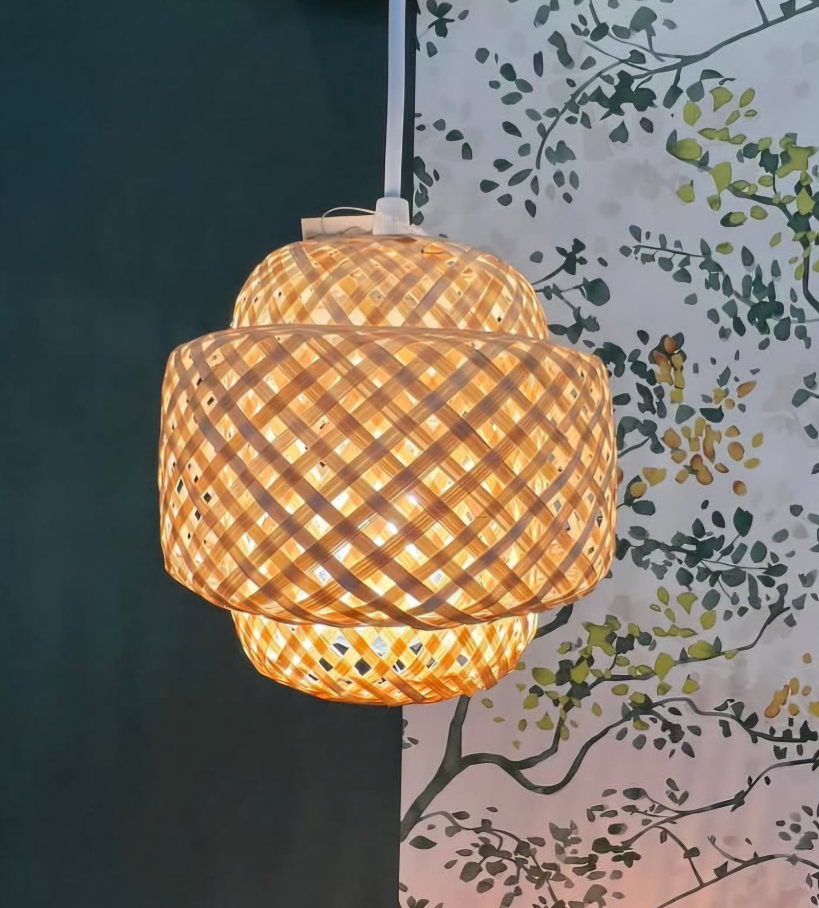 Suspension CLARE – Élégance & Chaleur Naturelle , de marque française.