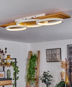 Alternative view of POMPU3, Chaleur du bois, modernité du LED .variateur intégré.