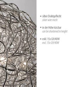 Alternative view of SAREA : Suspension artisanale au design unique, marque allemande haut de gamme.