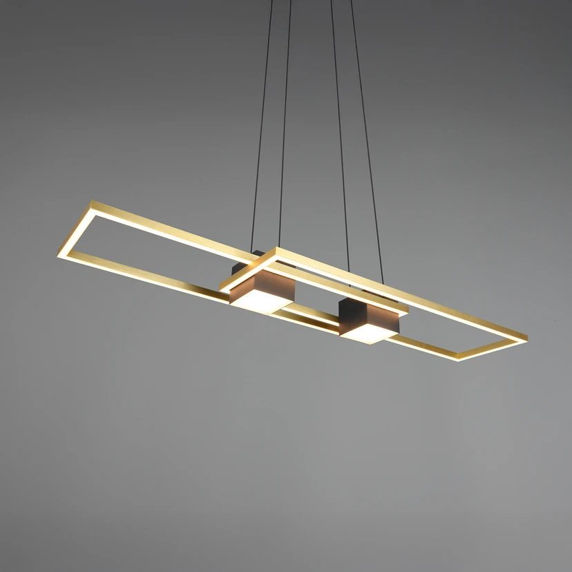 suspension Albany, rectangulaire à LED avec variateur intégré pour ajuster la couleur la lumière selon vos envies. – Image 2