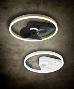 BORGHOLM ,ventilateur plafonnier LED, design élégant de marque allemande. vitesse réglable.