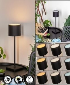 Lampe de table rechargeable sans fils, tactile variateur intégré. marque allemande.