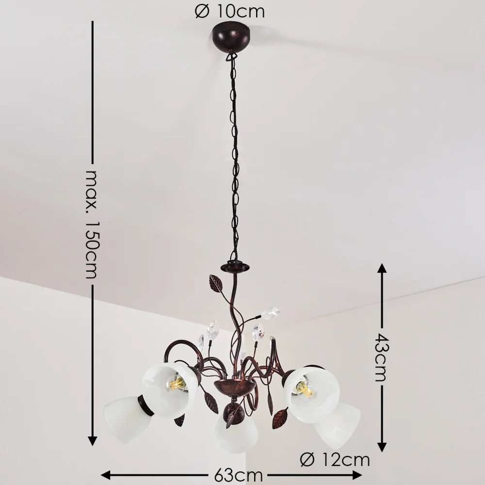 Tradicio – Le lustre à finition rouillée antique qui sublime tous les styles. – Image 5