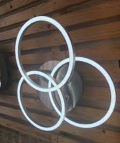 Alternative view of plafonnier led design variateur avec télécommande,  marque allemande