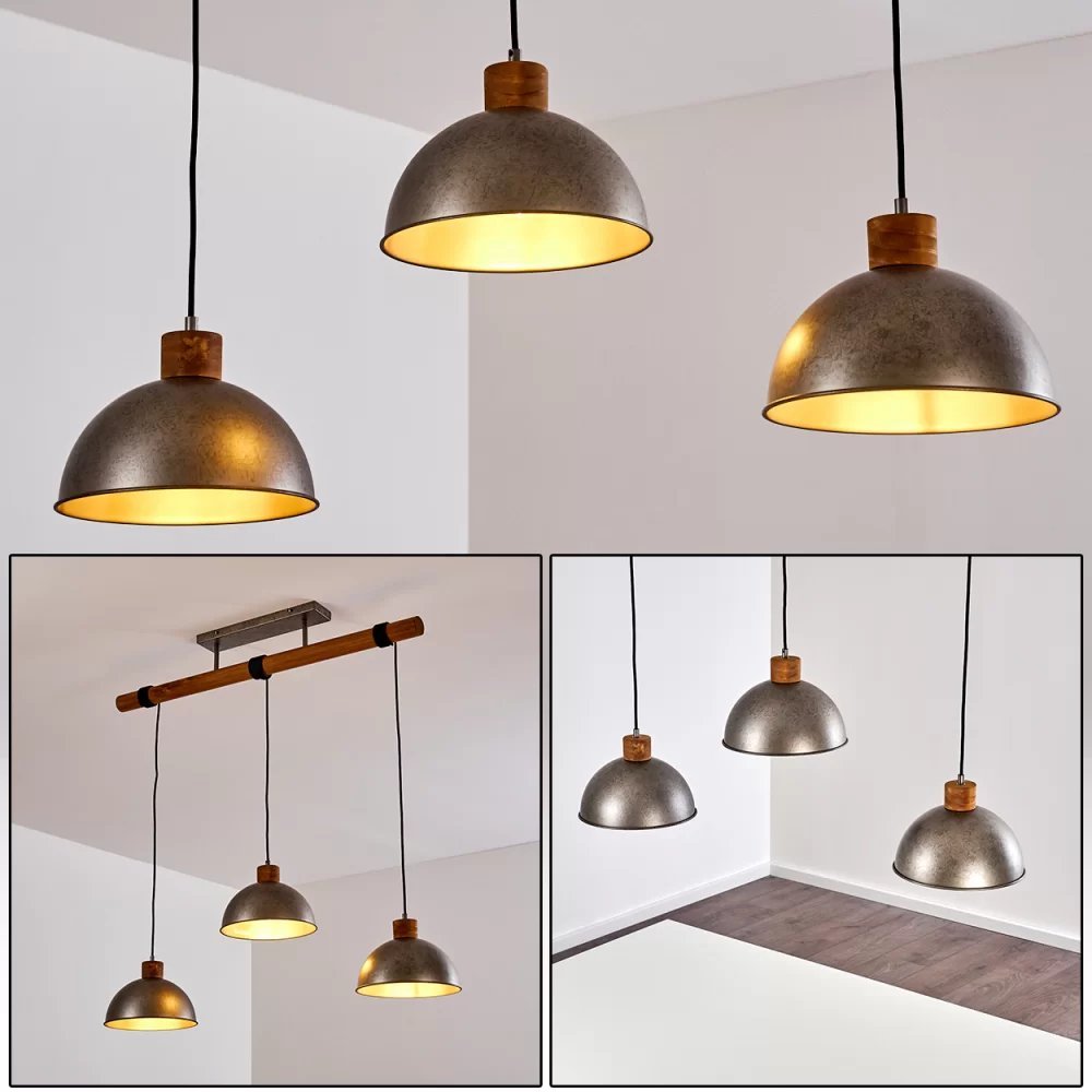 Suspension THOLEN – Bois & Métal brut ✨
Un luminaire au style industriel vintage qui allie authenticité et élégance. – Image 4