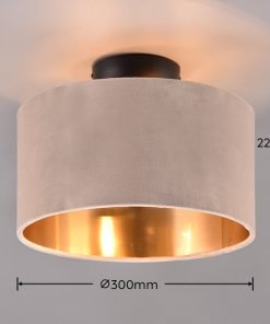 suspension Julietta, classique chic en velours.