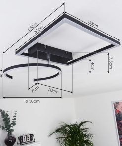 Alternative view of Plafonnier Pivot – Design modulable & chaleureux ,dimmable.