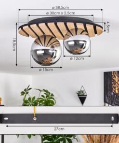 Alternative view of Plafonnier VENOK – Élégance naturelle et design contemporain